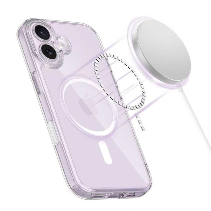 Bild 4, Tech-Protect Tech-Protect iPhone 17 Skal MagSafe MagPeak Clear - Teknikhallen.se