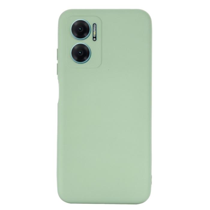 Bild 3,  Xiaomi Redmi 10 5G Skal Liquid Silikon Grön - Teknikhallen.se