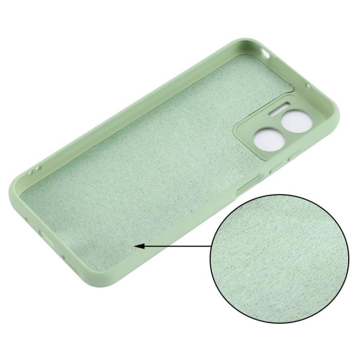 Bild 4,  Xiaomi Redmi 10 5G Skal Liquid Silikon Grön - Teknikhallen.se