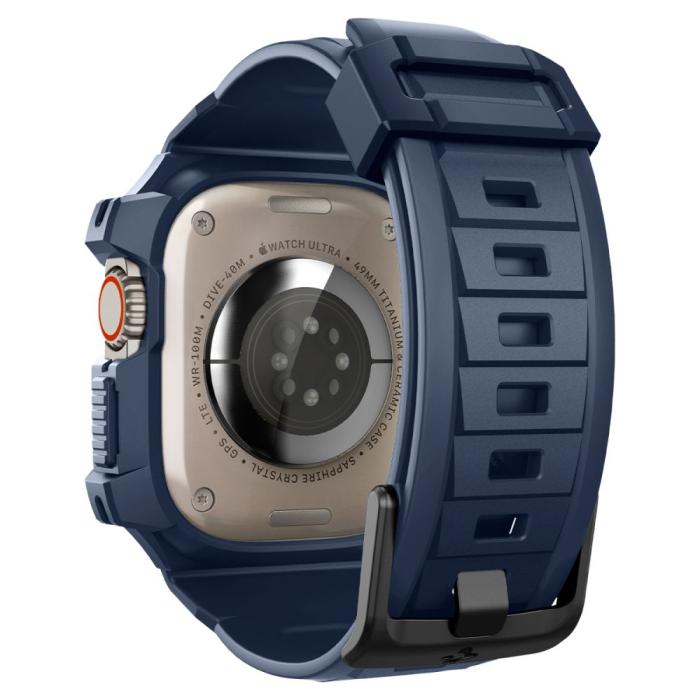Bild 5, Spigen Spigen Apple Watch Ultra 49 mm Skal/Armband Rugged Armor 'Pro' - Teknikhallen.se