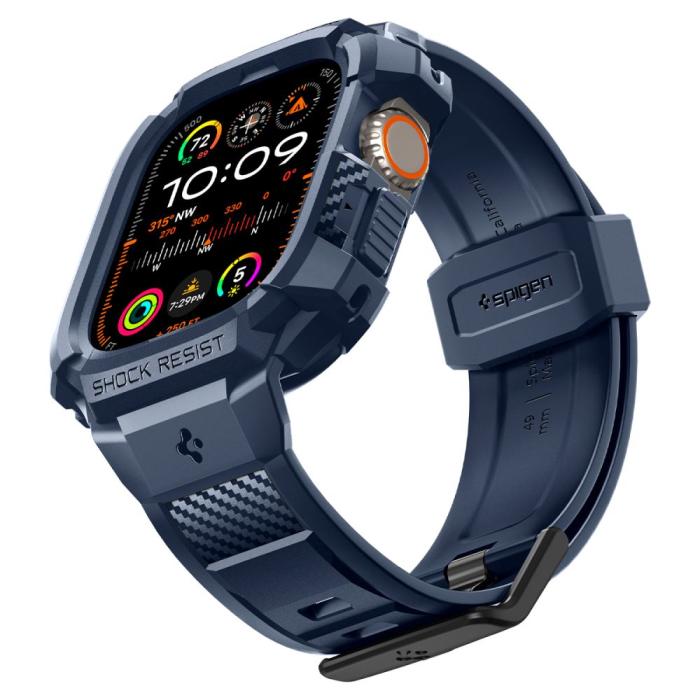 Bild 6, Spigen Spigen Apple Watch Ultra 49 mm Skal/Armband Rugged Armor 'Pro' - Teknikhallen.se