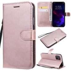  iPhone 11 - Pl&aring;nboksfodral - Ros&eacute;guld - Teknikhallen.se
