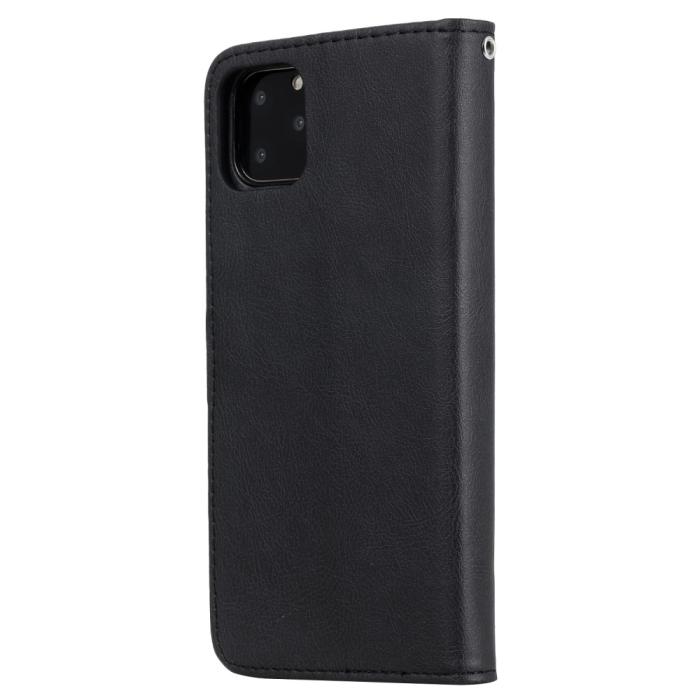 Bild 3,  iPhone 11 Pro Max - Plånboksfodral / Magnet Skal - Svart - Teknikhallen.se