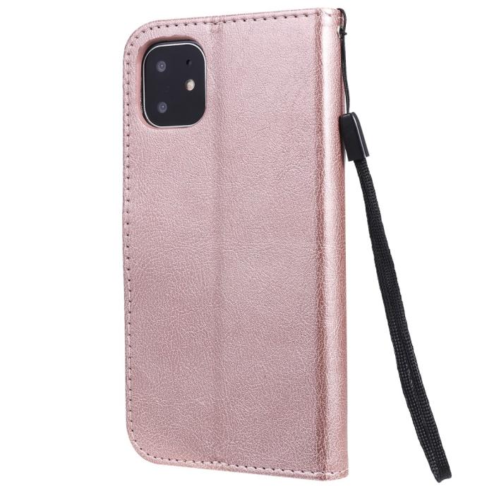 Bild 3,  iPhone 11 - Plånboksfodral - Roséguld - Teknikhallen.se