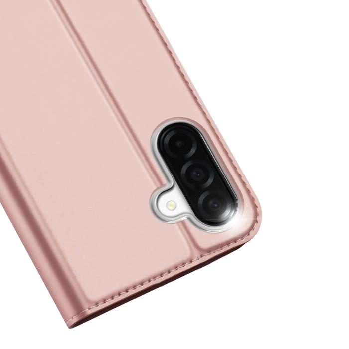 Bild 2, DUX DUCIS DUX DUCIS Samsung Galaxy A27 5G Fodral Skin Pro Läder Roséguld - Teknikhallen.se