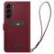 Spigen Spigen Galaxy S23 Plus Fodral Wallet 'S' Plus Burgundy - Teknikhallen.se