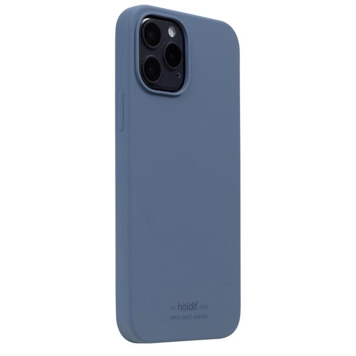 Bild 2, holdit holdit iPhone 12/12 Pro Mobilskal Silikon Pacific Blue - Teknikhallen.se