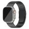  Apple Watch 42/44/45/49 Klockarmband Metall Svart - Teknikhallen.se