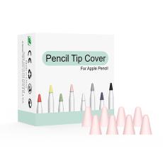  8-PACK Apple Pencil 1/2/Pro Spetsskydd / Tip Cover Rosa - Teknikhallen.se