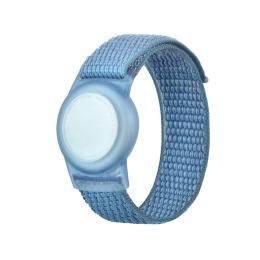  AirTag Nylon Armband För Barn (S) Blå - Teknikhallen.se