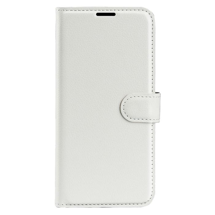 Bild 5,  Xiaomi Redmi Note 12 4G Fodral Litchi Läder Vit - Teknikhallen.se
