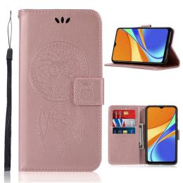  Xiaomi Redmi 9C Fodral Owl Dream Catcher Roséguld - Teknikhallen.se