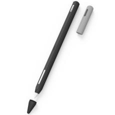 ESR ESR Apple Pencil 2nd Gen Silikon Sleeve Svart/Gr&aring; - Teknikhallen.se