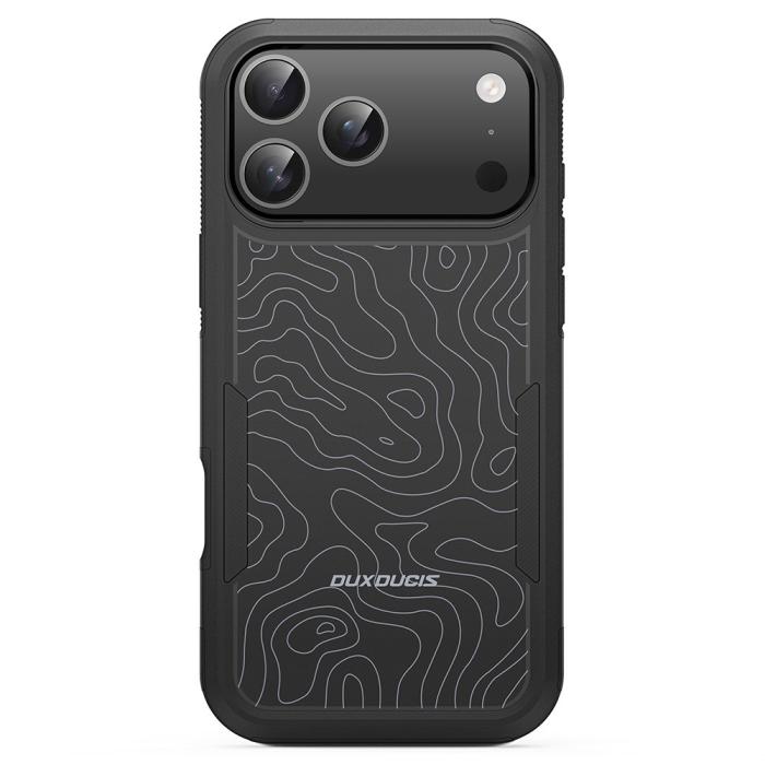 Bild 2, DUX DUCIS DUX DUCIS iPhone 17 Pro Max Skal SHLD Series Contour Svart - Teknikhallen.se