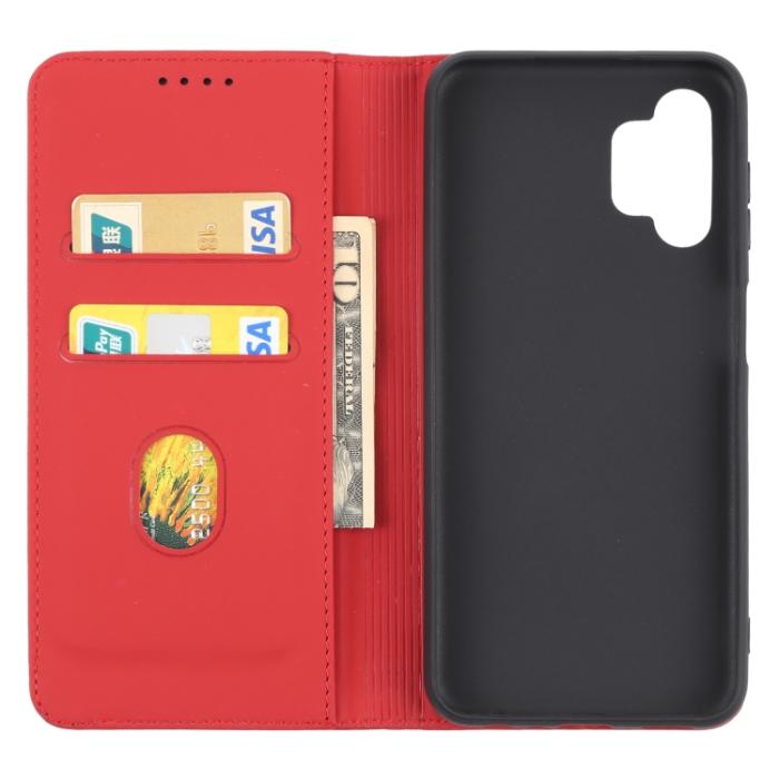 Bild 4,  Samsung Galaxy A13 4G Fodral Skin Feel Röd - Teknikhallen.se