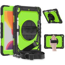  iPad 10.2 2019/2020/2021 Skal 360&deg; Kickstand Med Strap - Teknikhallen.se