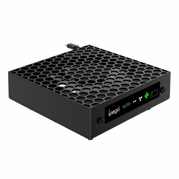 Bild 5, iPega iPega Automatisk Kylfäkt Med Laddare För Xbox X RGB Svart - Teknikhallen.se
