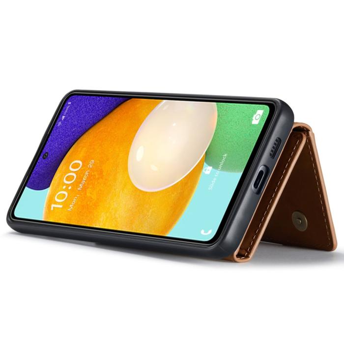 Bild 5, DG.MING DG.MING Samsung Galaxy A53 5G Skal Avtagbart Fodral Brun - Teknikhallen.se