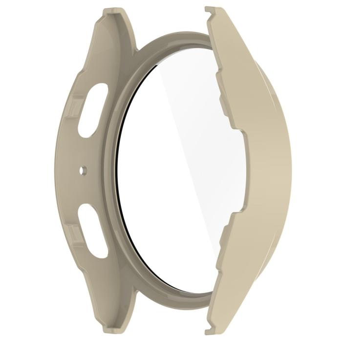 Bild 3,  Galaxy Watch 7 40 mm Skal Med Skärmskydd Beige - Teknikhallen.se