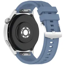  Klockarmband 22 mm Quick Release Silikon Bl&aring; - Teknikhallen.se