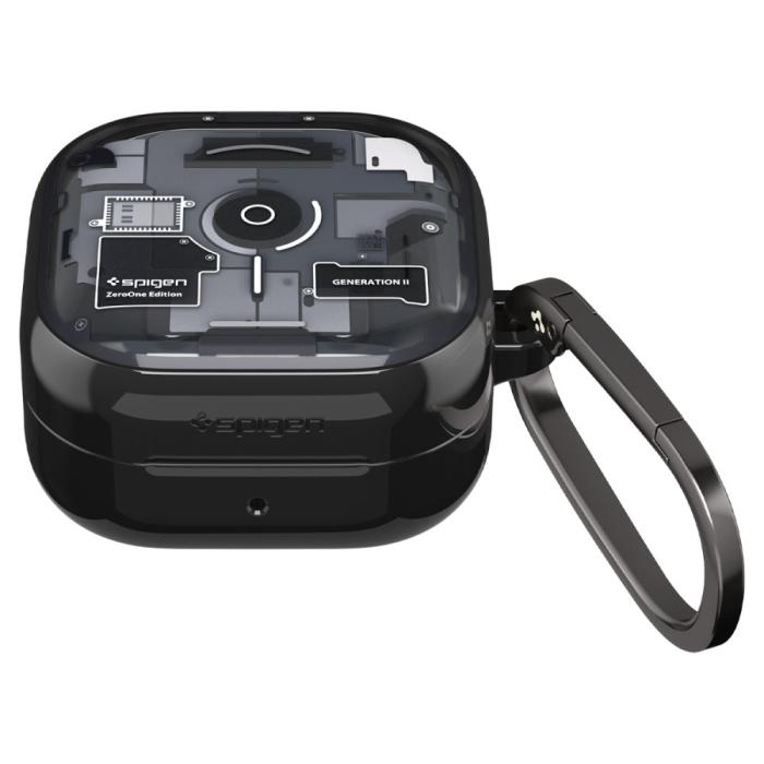 Bild 3, Spigen Spigen Galaxy Buds 4/4 Pro Skal Ultra Hybrid Zero One Svart - Teknikhallen.se