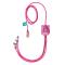 Squishmallows Squishmallows Laddningskabel 1,2m 3in1 USB-C/Micro/Lightning Lola - Teknikhallen.se
