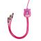 Squishmallows Squishmallows Laddningskabel 1,2m 3in1 USB-C/Micro/Lightning Lola - Teknikhallen.se