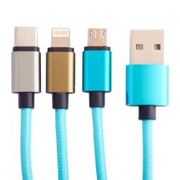 Squishmallows Squishmallows Laddningskabel 1,2m 3in1 USB-C/Micro/Lightning Tatiana - Teknikhallen.se