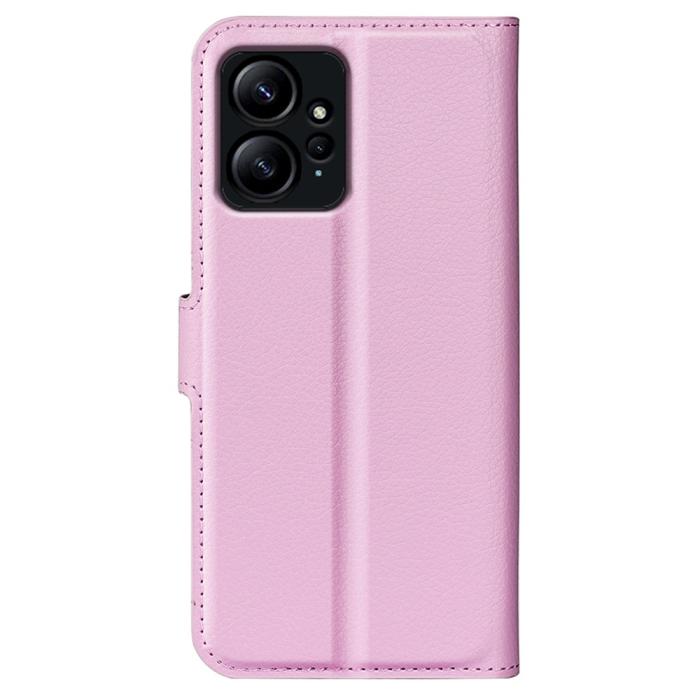 Bild 6,  Xiaomi Redmi Note 12 4G Fodral Litchi Läder Ljus Rosa - Teknikhallen.se