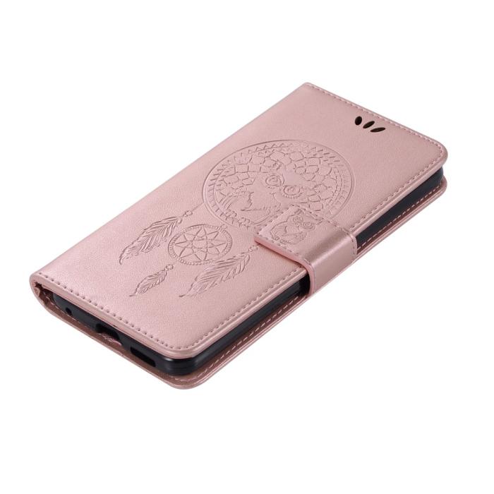 Bild 4,  Xiaomi Redmi 9C Fodral Owl Dream Catcher Roséguld - Teknikhallen.se
