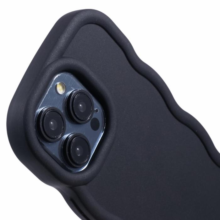 Bild 6,  iPhone 14 Pro Max Mobilskal Wavy Svart - Teknikhallen.se