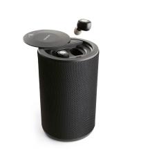 LEDWOOD LEDWOOD 2in1 H&ouml;gtalare Med TWS H&ouml;rlurar T9 Svart - Teknikhallen.se