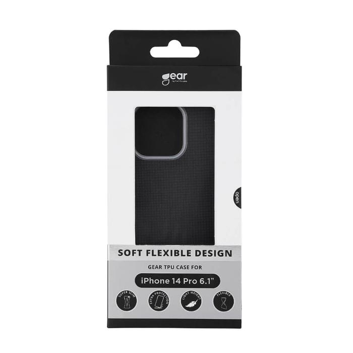 Bild 2, Gear GEAR iPhone 14 Pro Skal TPU Transparent - Teknikhallen.se