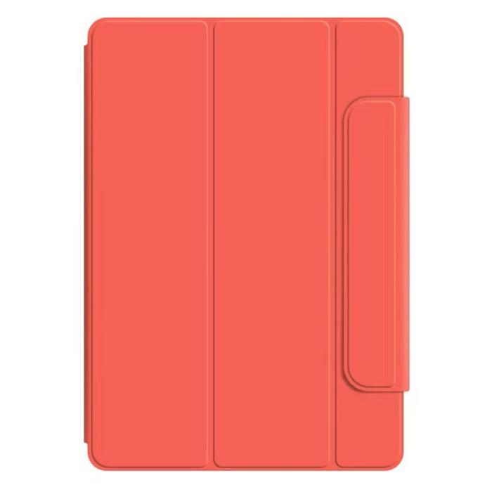 Bild 3,  Google Pixel Tablet Fodral 2in1 Magnet Tri-Fold Orange - Teknikhallen.se