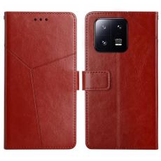  Xiaomi 13 5G Fodral Y-Design L&auml;der Brun - Teknikhallen.se