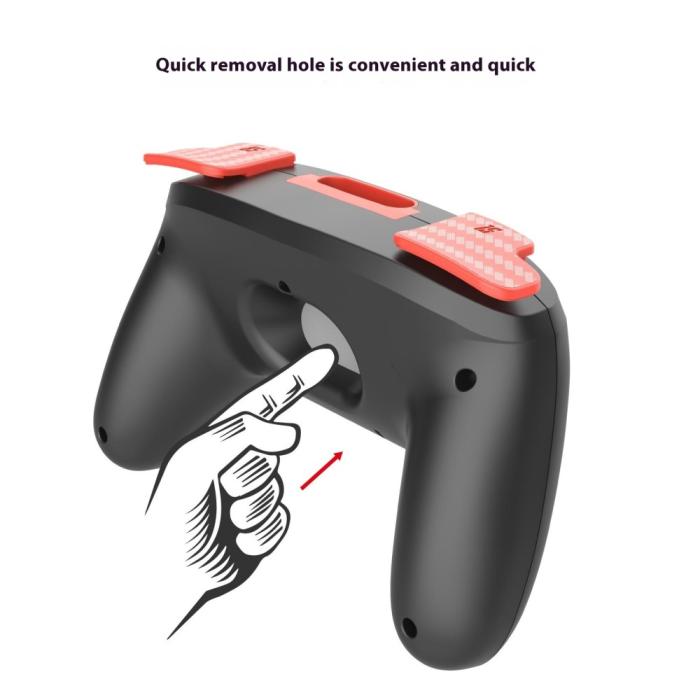 Bild 4, PGTECH PGTECH 2 st Nintendo Switch 2 Joy-Con Grip Svart - Teknikhallen.se
