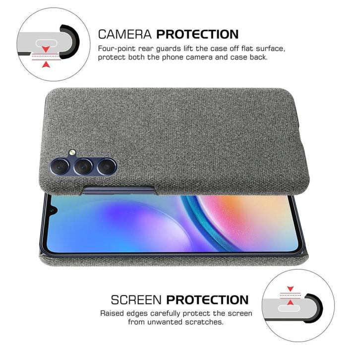 Bild 5,  Samsung Galaxy A05s 4G Skal Nylonbelagt Grå - Teknikhallen.se