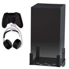 JYS JYS Xbox X V&auml;ggf&auml;ste Med H&aring;llare F&ouml;r Handkontroll / Headset - Teknikhallen.se