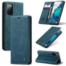 CASEME Samsung Galaxy S20 FE - CASEME Retro Fodral - Bl&aring; - Teknikhallen.se