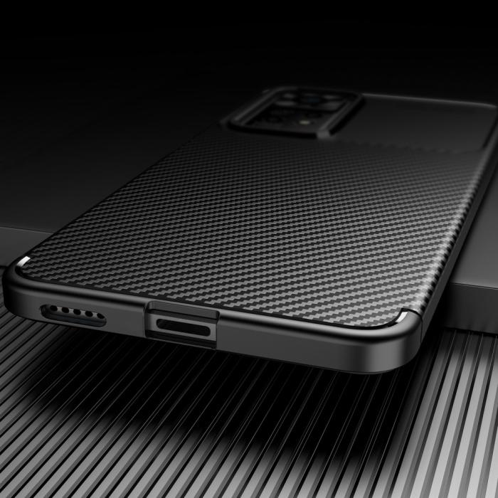 Bild 4,  Xiaomi Redmi Note 11 Pro 5G Skal Kolfiber Textur Svart - Teknikhallen.se