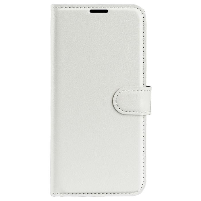 Bild 5,  Xiaomi 14 Fodral Litchi Läder Vit - Teknikhallen.se