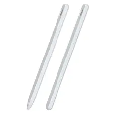  Apple Pen 2 / Pro Skal Liquid Silikon Anti-Slip Vit - Teknikhallen.se