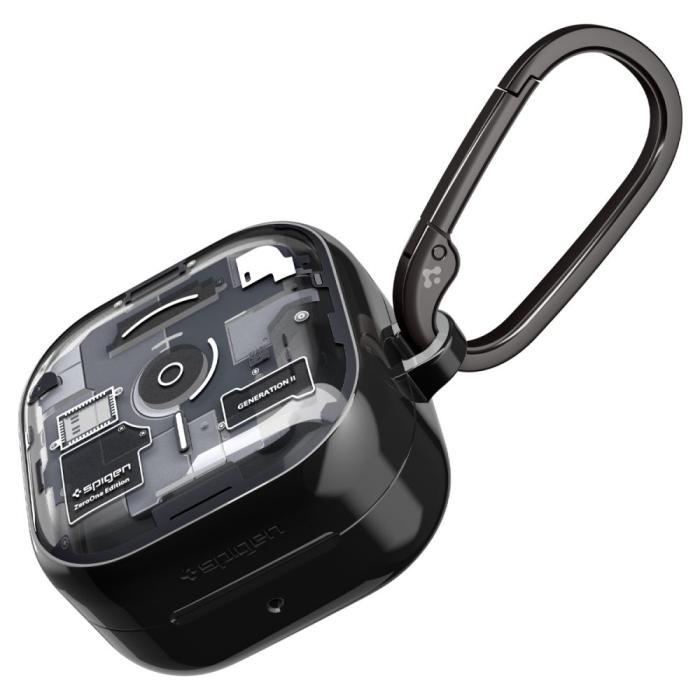 Bild 5, Spigen Spigen Galaxy Buds 4/4 Pro Skal Ultra Hybrid Zero One Svart - Teknikhallen.se