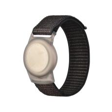  Apple AirTag 2/1 Nylon Armband F&ouml;r Barn (S) Svart - Teknikhallen.se