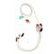Squishmallows Squishmallows Laddningskabel 1,2m 3in1 USB-C/Micro/Lightning Cam - Teknikhallen.se