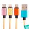 Squishmallows Squishmallows Laddningskabel 1,2m 3in1 USB-C/Micro/Lightning Leonard - Teknikhallen.se