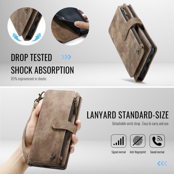 Bild 6, CASEME CASEME Google Pixel 11 / 11 Pro Fodral Multifunktionell Med Kortfack - Teknikhallen.se