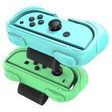 iPega iPega 2-PACK Armband Med F&auml;ste F&ouml;r Joy-Con Gr&ouml;n/Bl&aring; - Teknikhallen.se