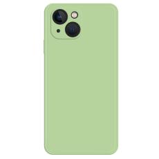  iPhone 15 Plus Skal Gummerad TPU Gr&ouml;n - Teknikhallen.se