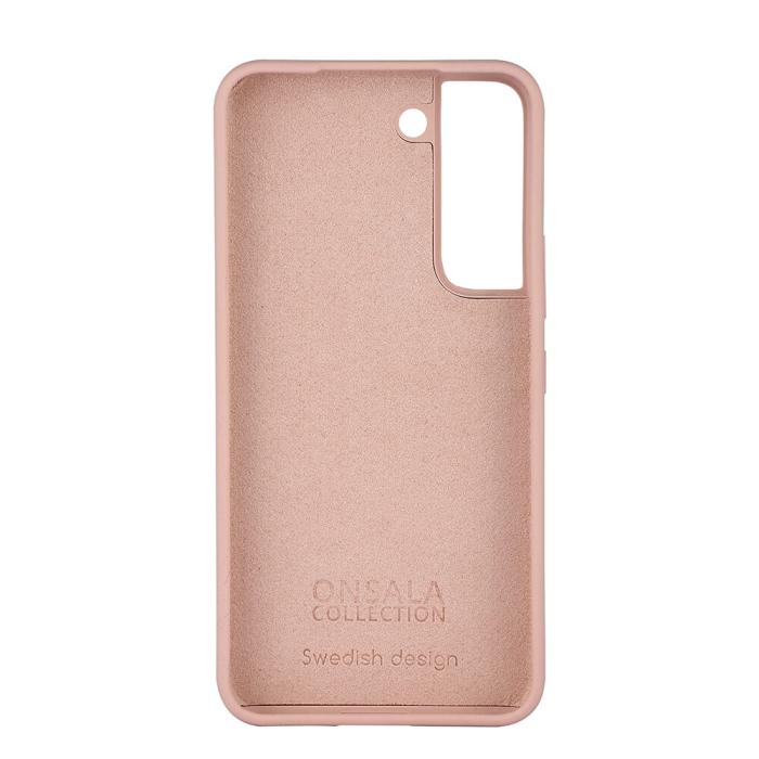 Bild 3, Onsala ONSALA Samsung Galaxy S22 Mobilskal Silikon Sand Rosa - Teknikhallen.se